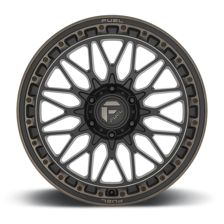 Felga aluminiowa D759 Trigger Matte Black Dark Tint Fuel