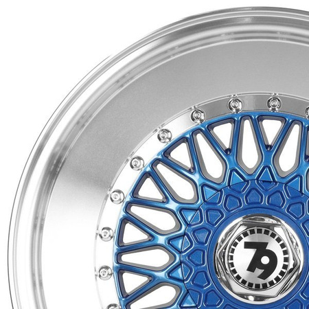 Felgi Aluminiowe 15'' 4x100 / 4x114,3 79wheels seventy9 SV-F Blue LP