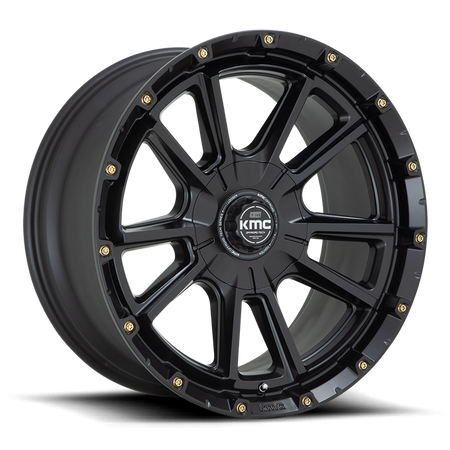 Felga aluminiowa KM100 Sync Satin Black KMC