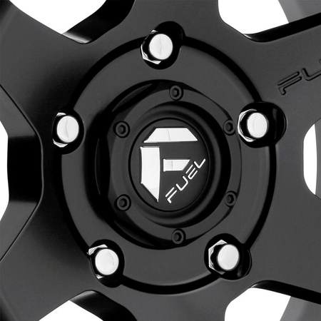 Felga aluminiowa D664 Shok Matte Black Fuel