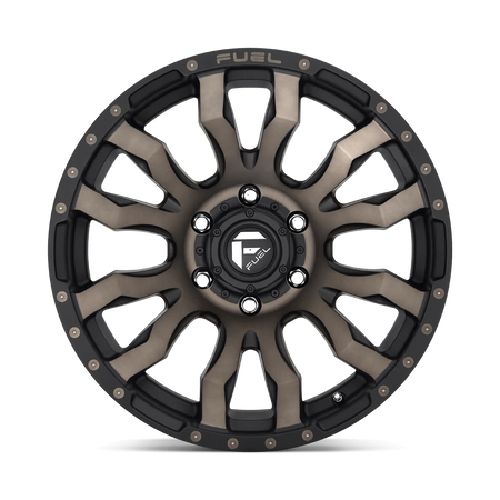 Felga aluminiowa D674 Blitz Matte Black Double Dark Tint Fuel