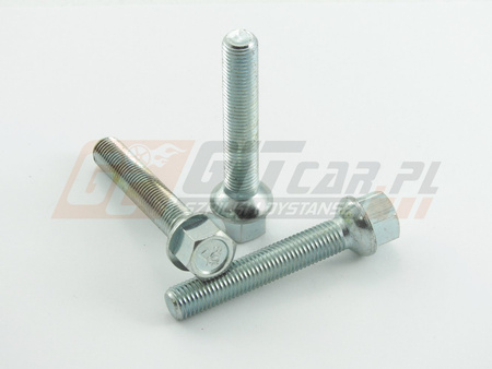 Śruby do felg M12x1,5x65mm kula klucz 17