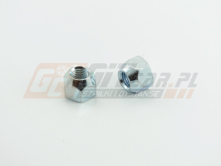 Nakrętka M12x1,5x17mm stożek k.21 ocynk do felg stalowych Toyota Mitsubishi