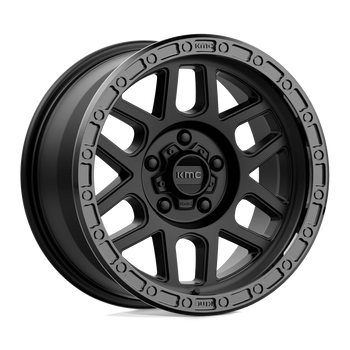 Felga aluminiowa KM544 Mesa Satin Black W/ Gloss Black LIP KMC
