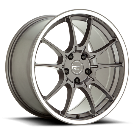 Felga aluminiowa MR152 SS5 Gunmetal W/ Machined LIP Motegi Racing