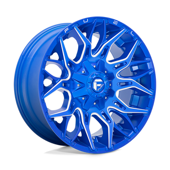 Felga aluminiowa D770 Twitch Anodized Blue Milled Fuel
