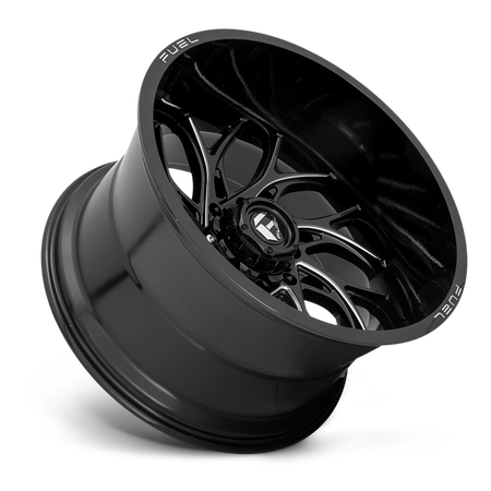 Felga aluminiowa D741 Runner Gloss Black Milled Fuel