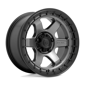 Felga aluminiowa D752 Block Matte Gunmetal W/ Black Ring Fuel