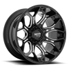 Felga aluminiowa MO808 Sniper Gloss Black Milled Moto Metal