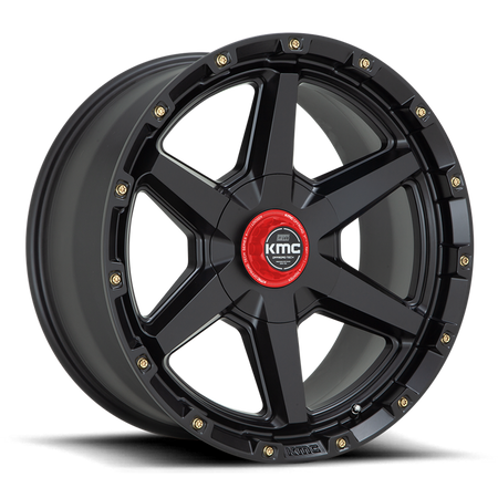 Felga aluminiowa KM101 Tempo Satin Black KMC