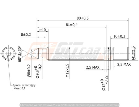 Dystanse Renault Dacia 20mm 4x100 60,1 motorsport