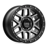 Felga aluminiowa KM544 Mesa Satin Black W/ Gray Tint KMC