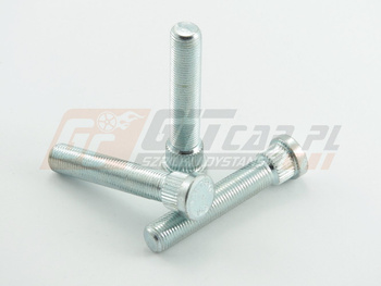 Szpilka radełkowana do piasty 1/2 -UNFx70mm rad 15,7