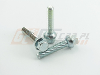 Śruby do felg M12x1,5x55mm kula klucz 17