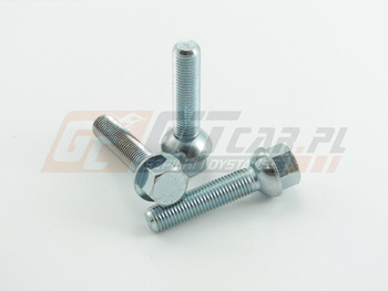 Śruby do felg M12x1,5x50mm kula klucz 17