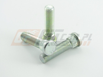 Szpilka radełkowana do piasty M16x1,5x45mm rad 17,4