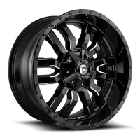 Felga aluminiowa D595 Sledge Gloss Black Milled Fuel