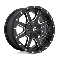 Felga aluminiowa D538 Maverick Matte Black Milled Fuel