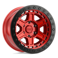 Felga aluminiowa Candy RED W/ Black Ring & Bolts Reno Black Rhino
