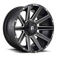 Felga aluminiowa D616 Contra Matte Black Milled Fuel