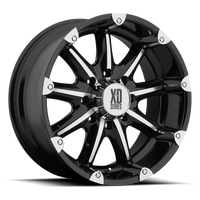 Felga aluminiowa XD779 Badlands Gloss Black Machined XD Series