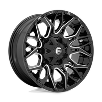 Felga aluminiowa D769 Twitch Glossy Black Milled Fuel