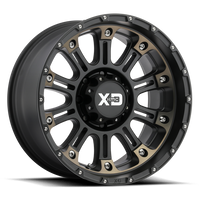 Felga aluminiowa XD829 Hoss II Satin Black Mach W/ Dark Tint XD Series