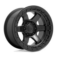 Felga aluminiowa D750 Block Matte Black W/ Black Ring Fuel