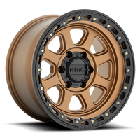 Felga aluminiowa KM548 Chase Matte Bronze W/ Black LIP KMC