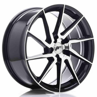 JR Wheels JR36 19x8,5 ET20-50 5H BLANK Gloss Black Machined Face