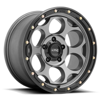 Felga aluminiowa KM541 Dirty Harry Satin Gray W/ Black LIP KMC