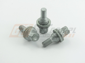 Śruby do felg M12x1,5x33mm podkładka klucz 17 Toyota Aygo Citroen C1