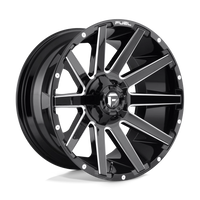 Felga aluminiowa D615 Contra Gloss Black Milled Fuel
