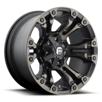 Felga aluminiowa D569 Vapor Matte Black Double Dark Tint Fuel