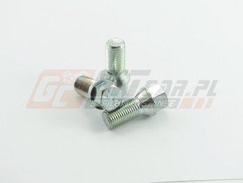 Śruby do felg M14x1,5x25mm stożek klucz 17