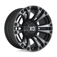 Felga aluminiowa XD851 Monster 3 Satin Black W/ Gray Tint XD Series