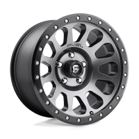 Felga aluminiowa D601 Vector Matte GUN Metal Black Bead Ring Fuel