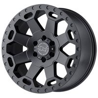 Felga aluminiowa Warlord Matte Gunmetal Black Rhino