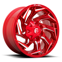 Felga aluminiowa D754 Reaction Candy RED Milled Fuel