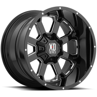 Felga aluminiowa XD825 Buck 25 Gloss Black Milled XD Series