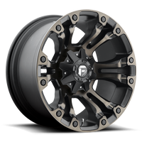 Felga aluminiowa D569 Vapor Matte Black Double Dark Tint Fuel