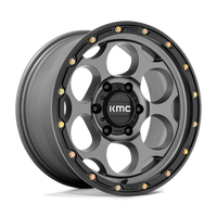 Felga aluminiowa KM541 Dirty Harry Satin Gray W/ Black LIP KMC