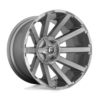 Felga aluminiowa D714 Contra Platinum Brushed GUN Metal Tinted Clear Fuel