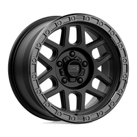 Felga aluminiowa KM544 Mesa Satin Black W/ Gloss Black LIP KMC