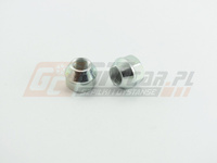 Nakrętka przelotowa niska M12x1,25x17mm stożek k.19