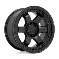 Felga aluminiowa D750 Block Matte Black W/ Black Ring Fuel