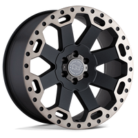 Felga aluminiowa Matte Black W/ Machined Dark Tint Warlord Black Rhino