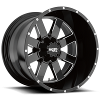 Felga aluminiowa MO962 Gloss Black Milled Moto Metal