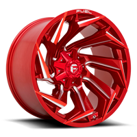 Felga aluminiowa D754 Reaction Candy RED Milled Fuel