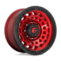 Felga aluminiowa D632 Zephyr Candy RED Black Bead Ring Fuel